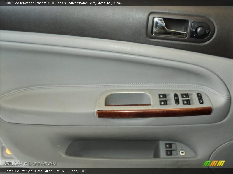 Silverstone Grey Metallic / Gray 2001 Volkswagen Passat GLX Sedan