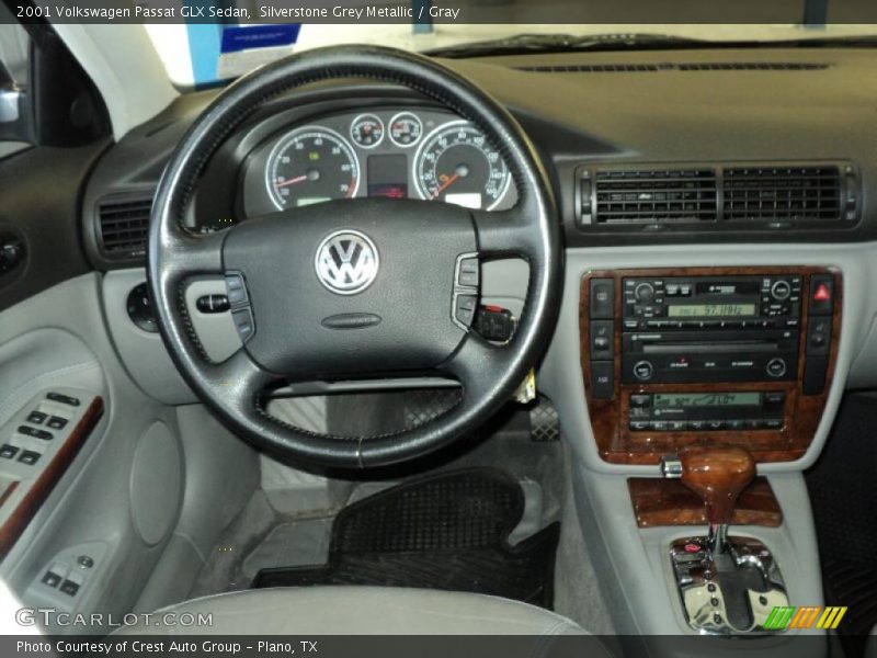 Silverstone Grey Metallic / Gray 2001 Volkswagen Passat GLX Sedan