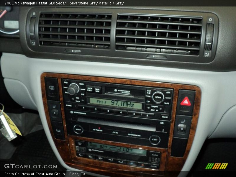 Silverstone Grey Metallic / Gray 2001 Volkswagen Passat GLX Sedan