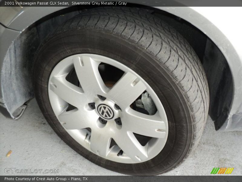 Silverstone Grey Metallic / Gray 2001 Volkswagen Passat GLX Sedan