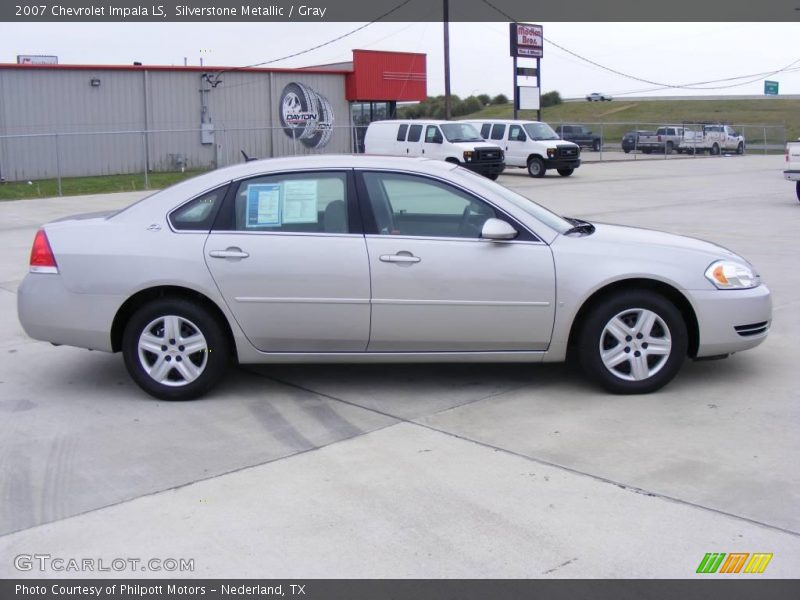 Silverstone Metallic / Gray 2007 Chevrolet Impala LS