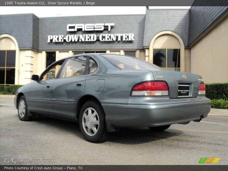 Silver Spruce Metallic / Beige 1995 Toyota Avalon XLS