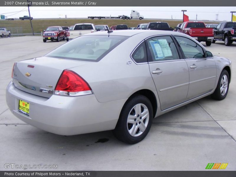 Silverstone Metallic / Gray 2007 Chevrolet Impala LS