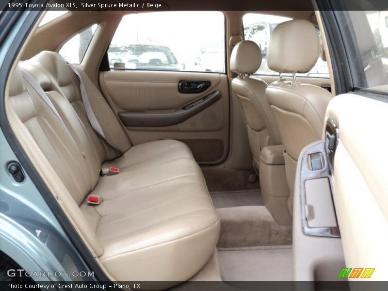 Rear Seat of 1995 Avalon XLS