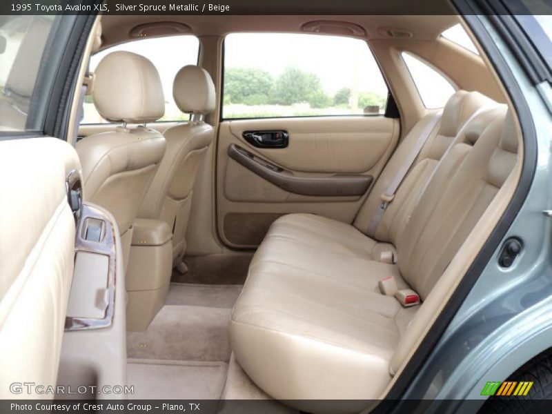 Rear Seat of 1995 Avalon XLS