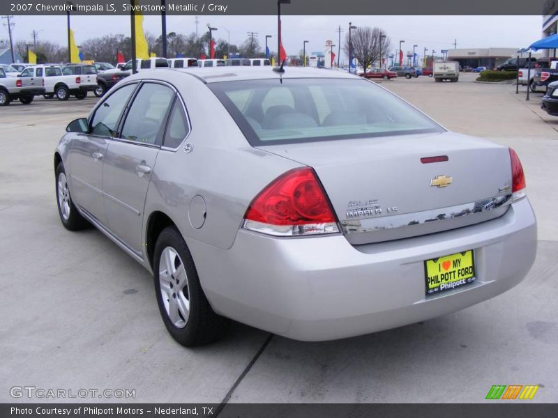 Silverstone Metallic / Gray 2007 Chevrolet Impala LS