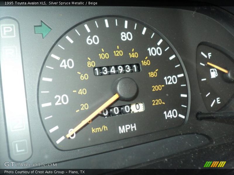  1995 Avalon XLS XLS Gauges