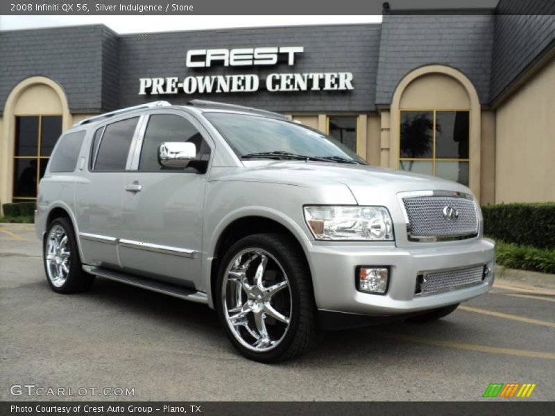 Silver Indulgence / Stone 2008 Infiniti QX 56