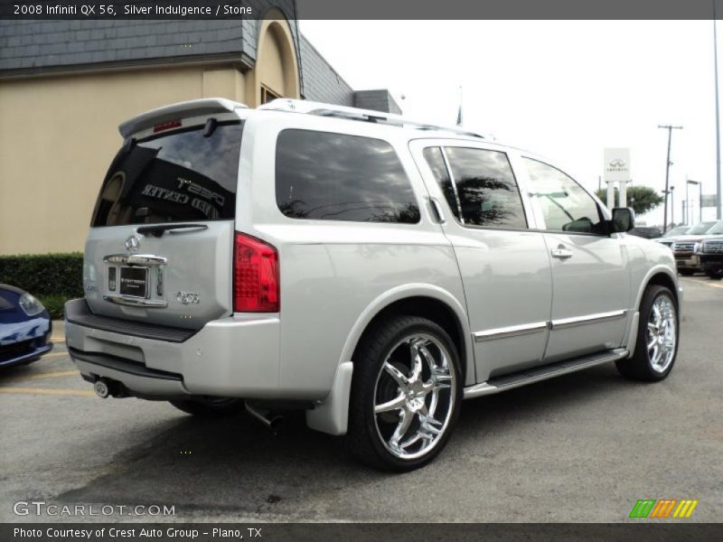 Silver Indulgence / Stone 2008 Infiniti QX 56