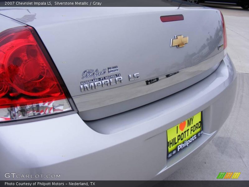 Silverstone Metallic / Gray 2007 Chevrolet Impala LS