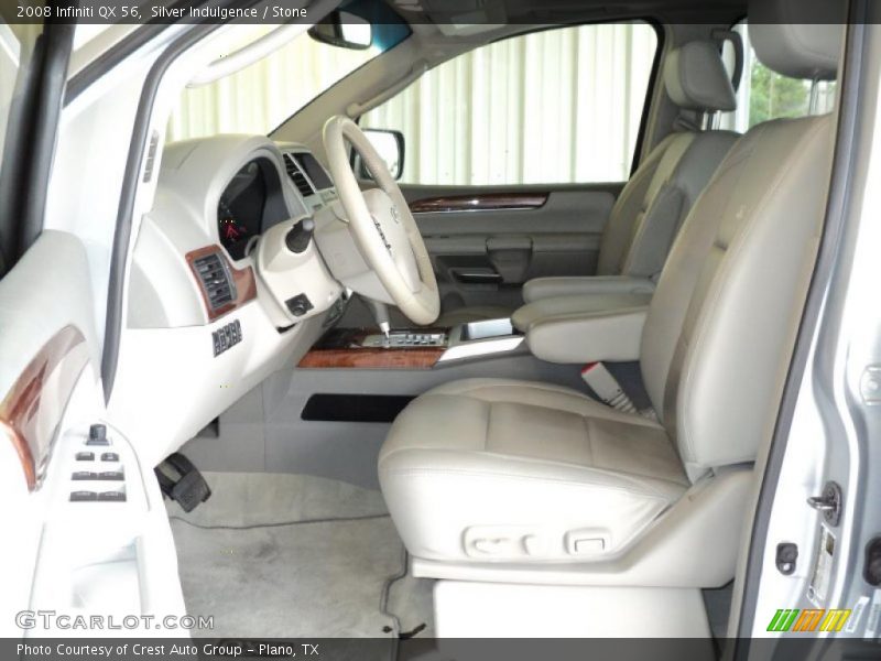 Silver Indulgence / Stone 2008 Infiniti QX 56