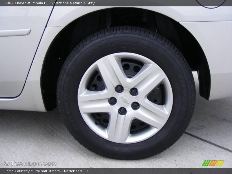 Silverstone Metallic / Gray 2007 Chevrolet Impala LS
