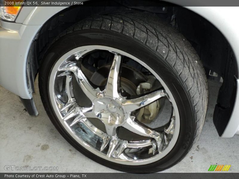 Silver Indulgence / Stone 2008 Infiniti QX 56