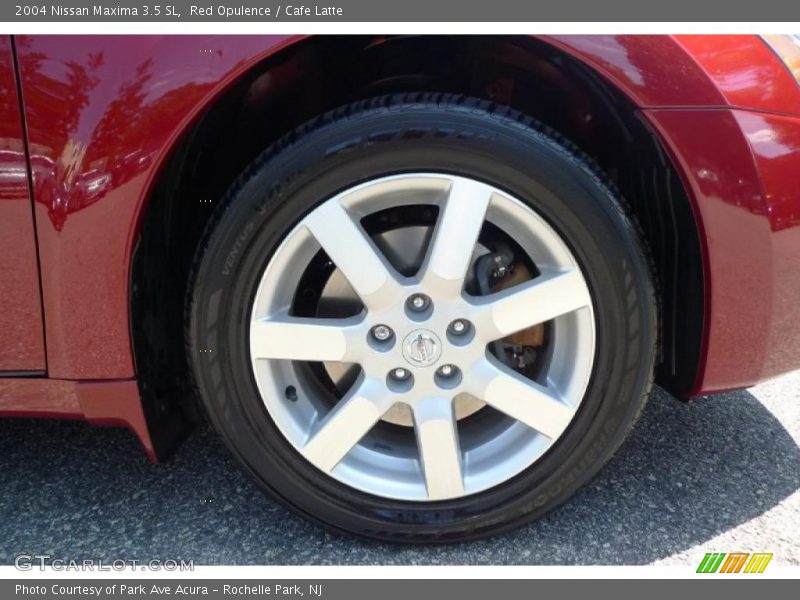 Red Opulence / Cafe Latte 2004 Nissan Maxima 3.5 SL