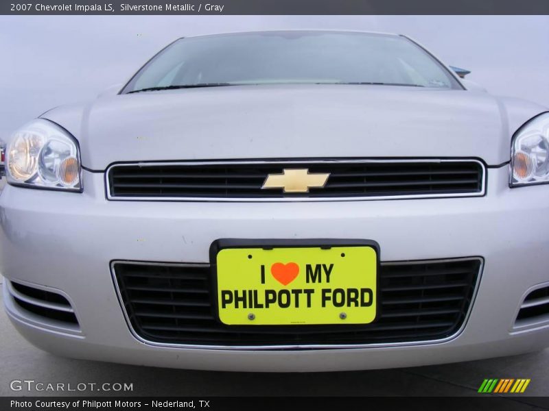 Silverstone Metallic / Gray 2007 Chevrolet Impala LS