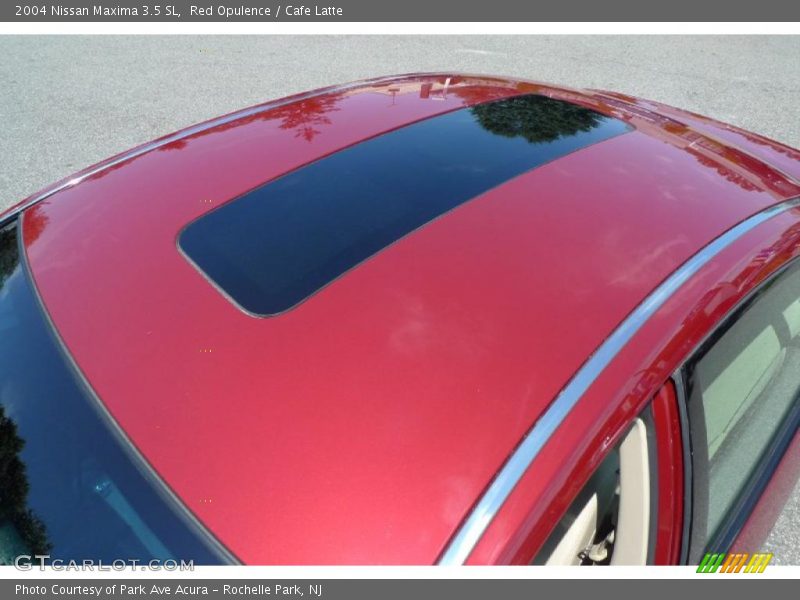 Red Opulence / Cafe Latte 2004 Nissan Maxima 3.5 SL
