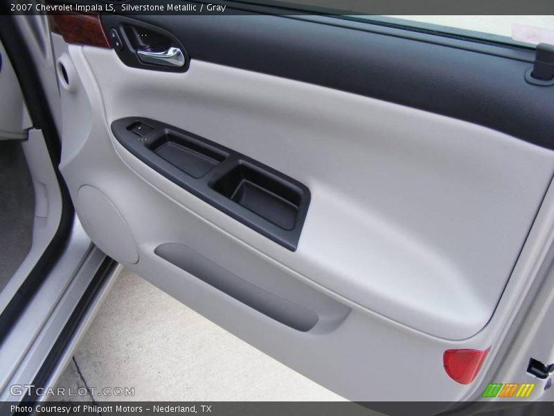 Silverstone Metallic / Gray 2007 Chevrolet Impala LS