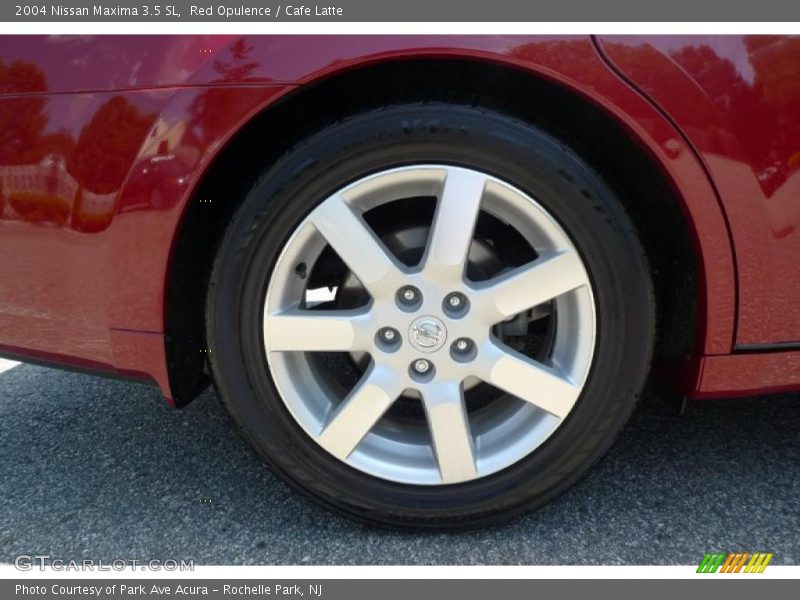 Red Opulence / Cafe Latte 2004 Nissan Maxima 3.5 SL
