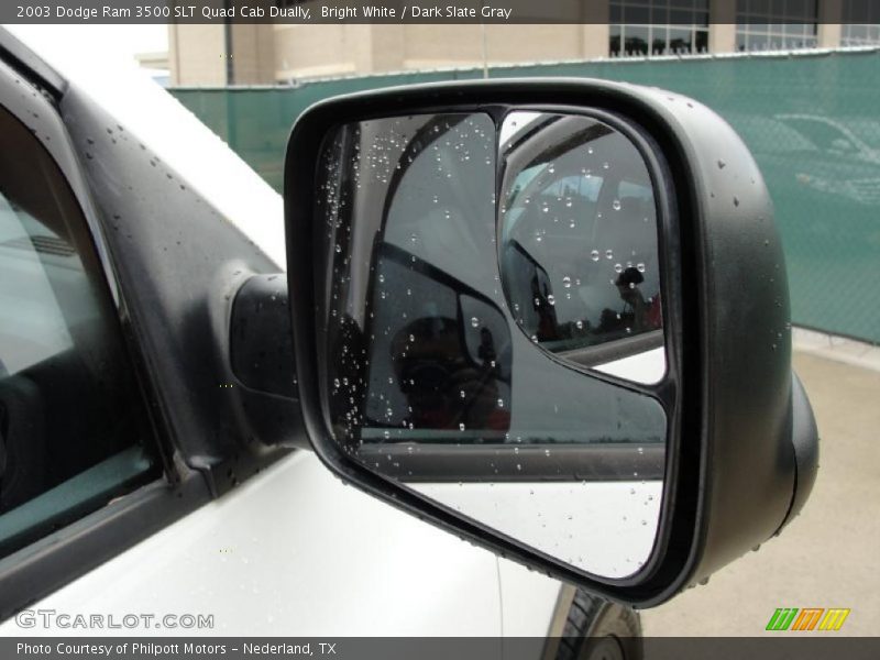 Bright White / Dark Slate Gray 2003 Dodge Ram 3500 SLT Quad Cab Dually