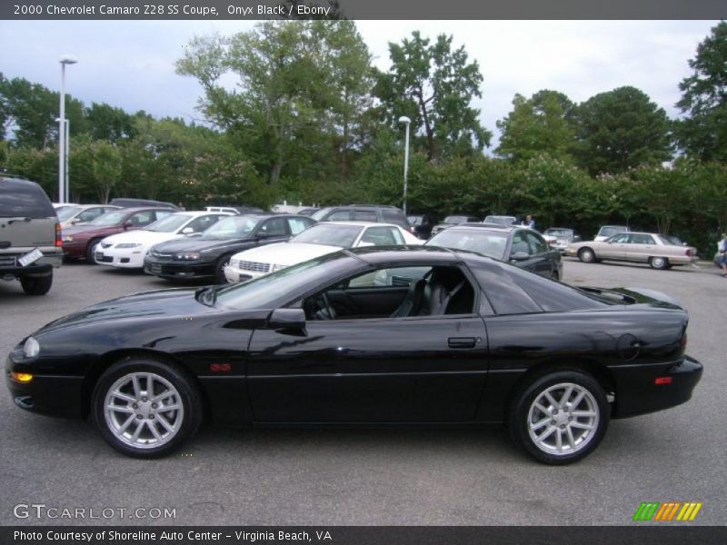 Onyx Black / Ebony 2000 Chevrolet Camaro Z28 SS Coupe