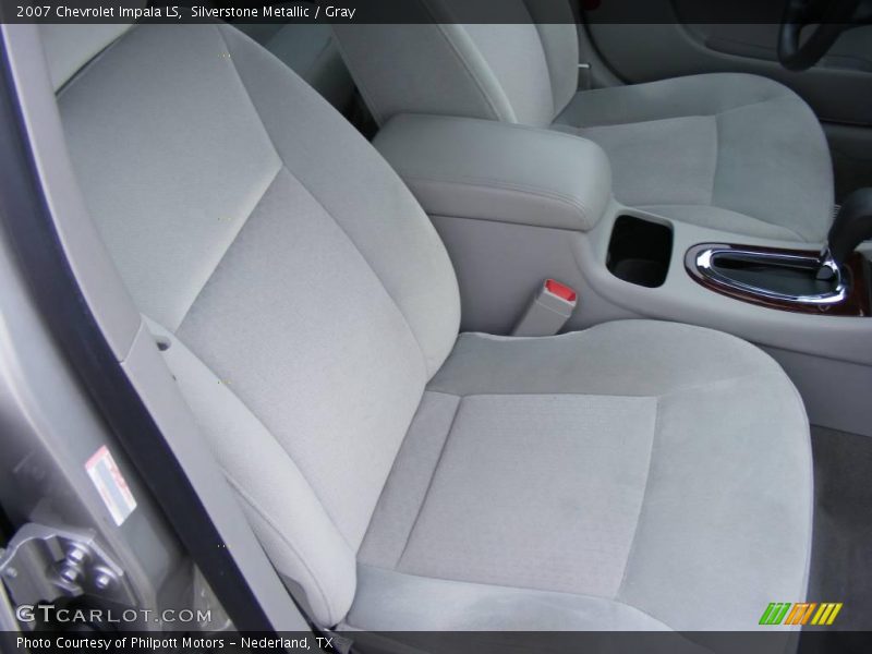 Silverstone Metallic / Gray 2007 Chevrolet Impala LS