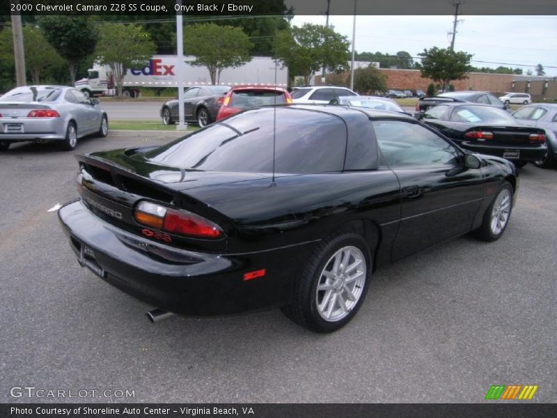 Onyx Black / Ebony 2000 Chevrolet Camaro Z28 SS Coupe
