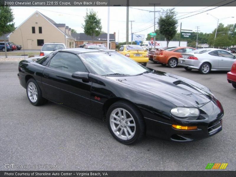 Onyx Black / Ebony 2000 Chevrolet Camaro Z28 SS Coupe