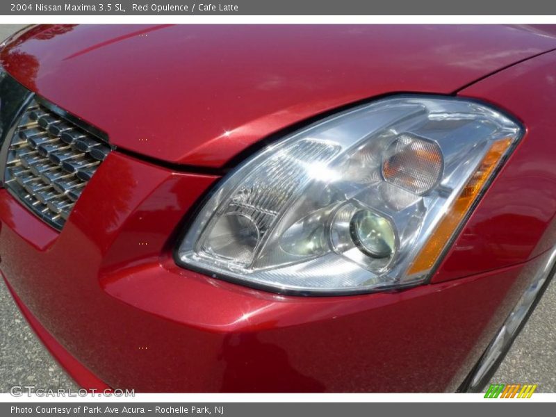 Red Opulence / Cafe Latte 2004 Nissan Maxima 3.5 SL