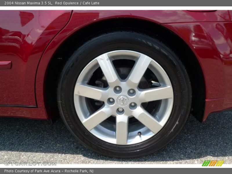 Red Opulence / Cafe Latte 2004 Nissan Maxima 3.5 SL
