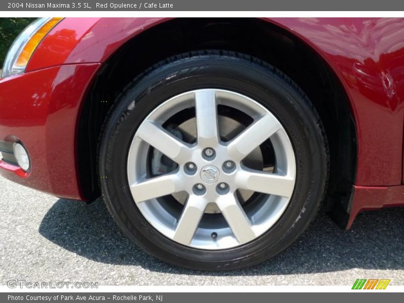 Red Opulence / Cafe Latte 2004 Nissan Maxima 3.5 SL