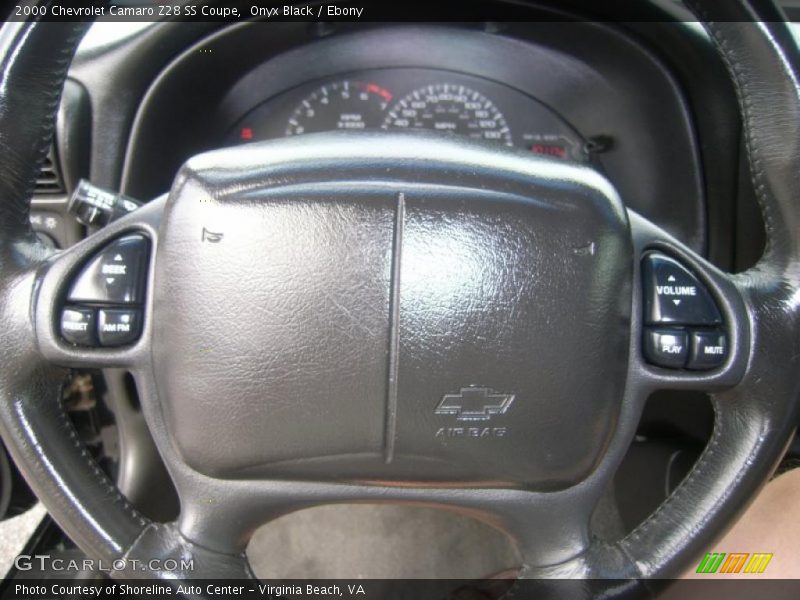 Onyx Black / Ebony 2000 Chevrolet Camaro Z28 SS Coupe