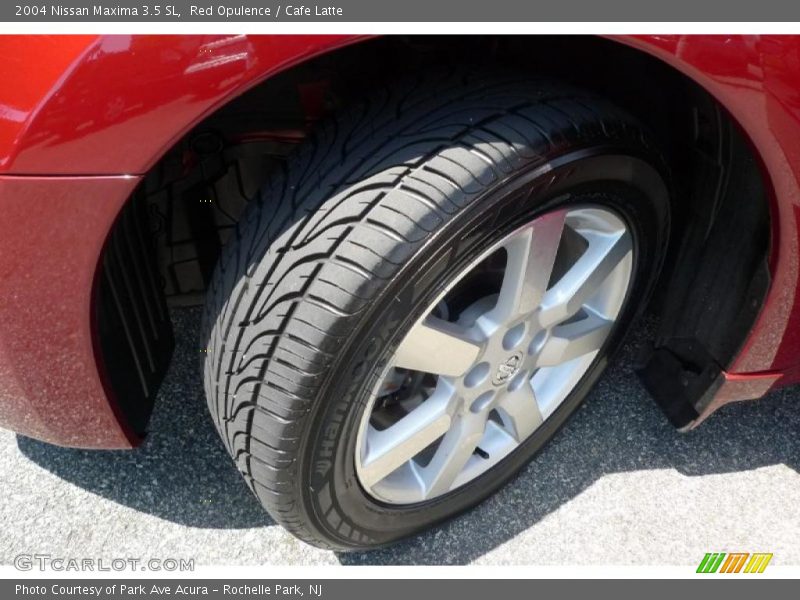 Red Opulence / Cafe Latte 2004 Nissan Maxima 3.5 SL