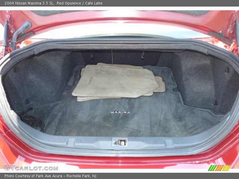 Red Opulence / Cafe Latte 2004 Nissan Maxima 3.5 SL