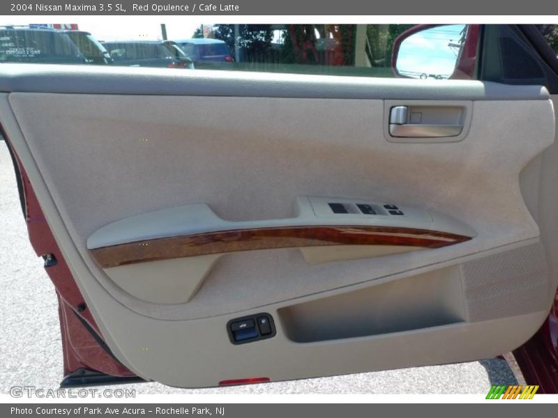 Red Opulence / Cafe Latte 2004 Nissan Maxima 3.5 SL