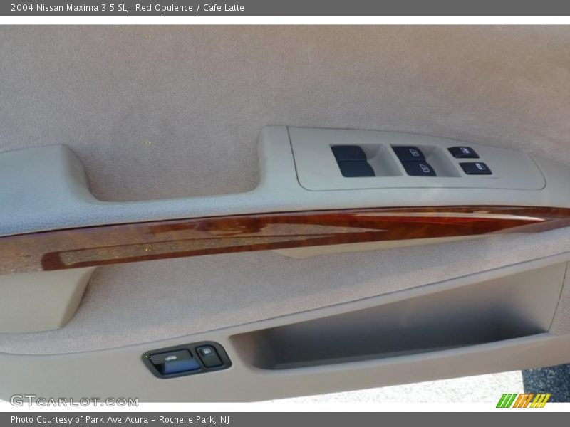 Red Opulence / Cafe Latte 2004 Nissan Maxima 3.5 SL
