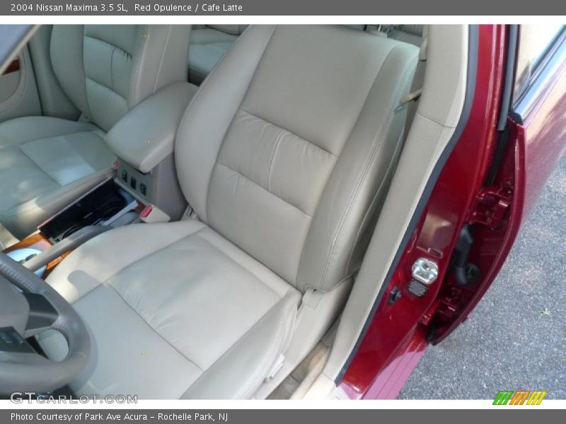 Red Opulence / Cafe Latte 2004 Nissan Maxima 3.5 SL