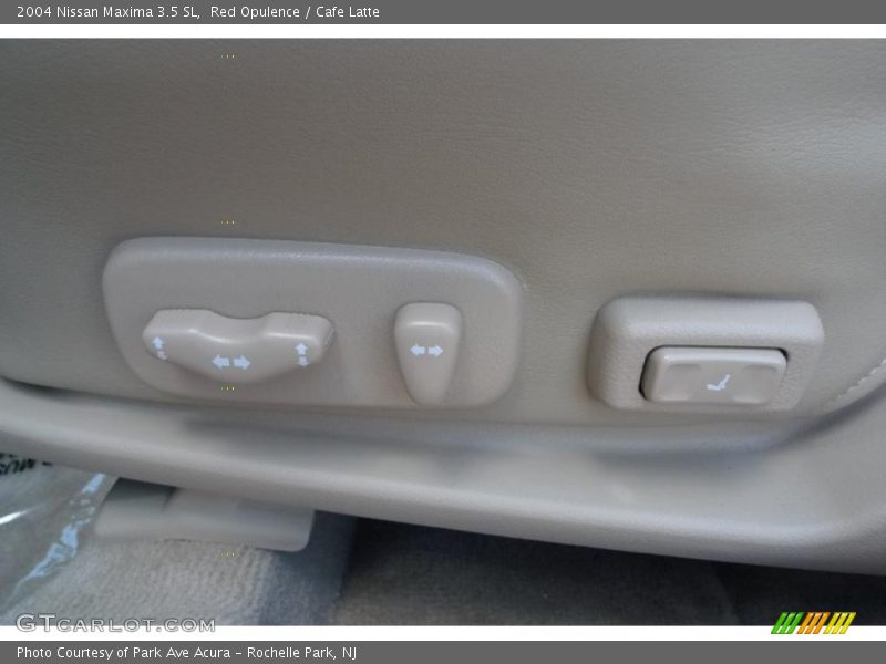 Red Opulence / Cafe Latte 2004 Nissan Maxima 3.5 SL