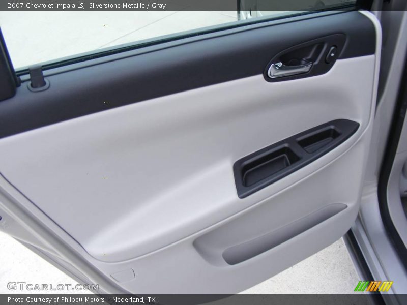Silverstone Metallic / Gray 2007 Chevrolet Impala LS