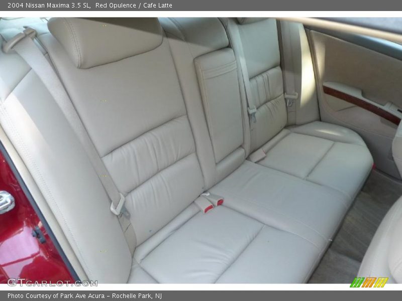 Red Opulence / Cafe Latte 2004 Nissan Maxima 3.5 SL