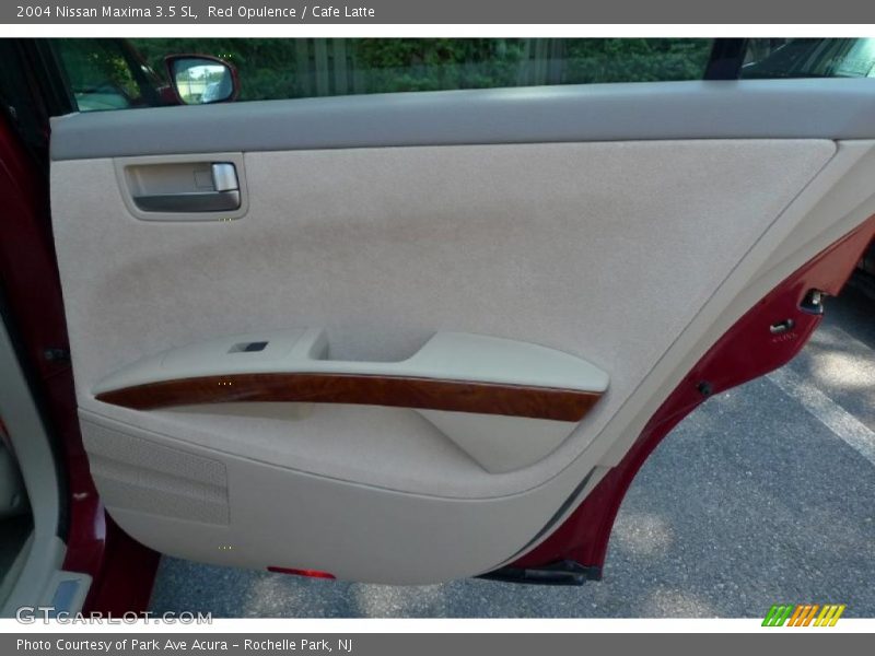 Red Opulence / Cafe Latte 2004 Nissan Maxima 3.5 SL