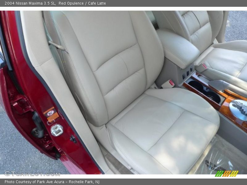 Red Opulence / Cafe Latte 2004 Nissan Maxima 3.5 SL
