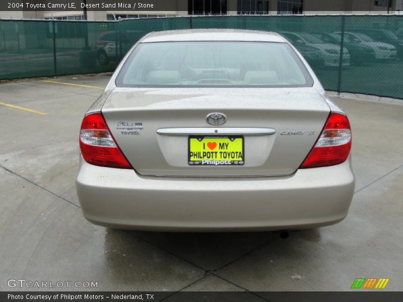 Desert Sand Mica / Stone 2004 Toyota Camry LE