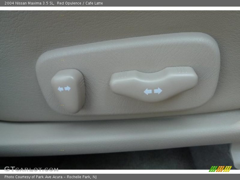 Red Opulence / Cafe Latte 2004 Nissan Maxima 3.5 SL