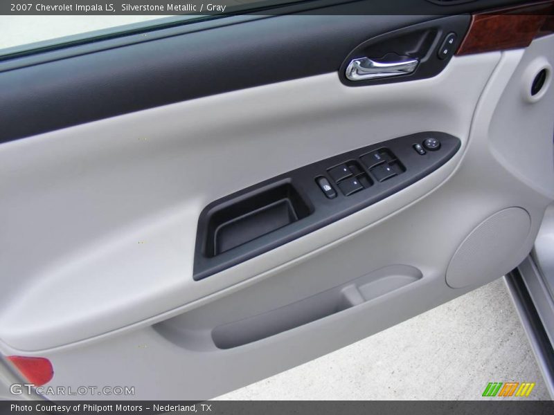 Silverstone Metallic / Gray 2007 Chevrolet Impala LS