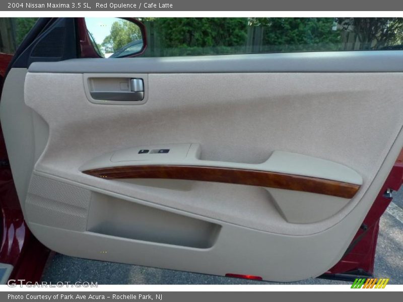Red Opulence / Cafe Latte 2004 Nissan Maxima 3.5 SL