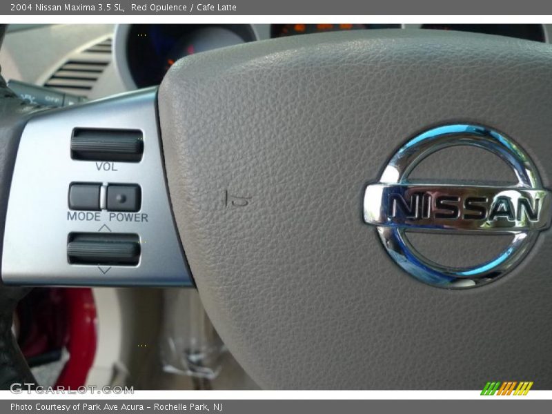 Red Opulence / Cafe Latte 2004 Nissan Maxima 3.5 SL