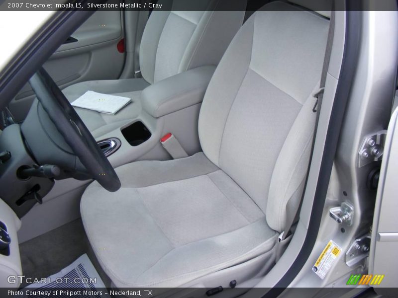 Silverstone Metallic / Gray 2007 Chevrolet Impala LS