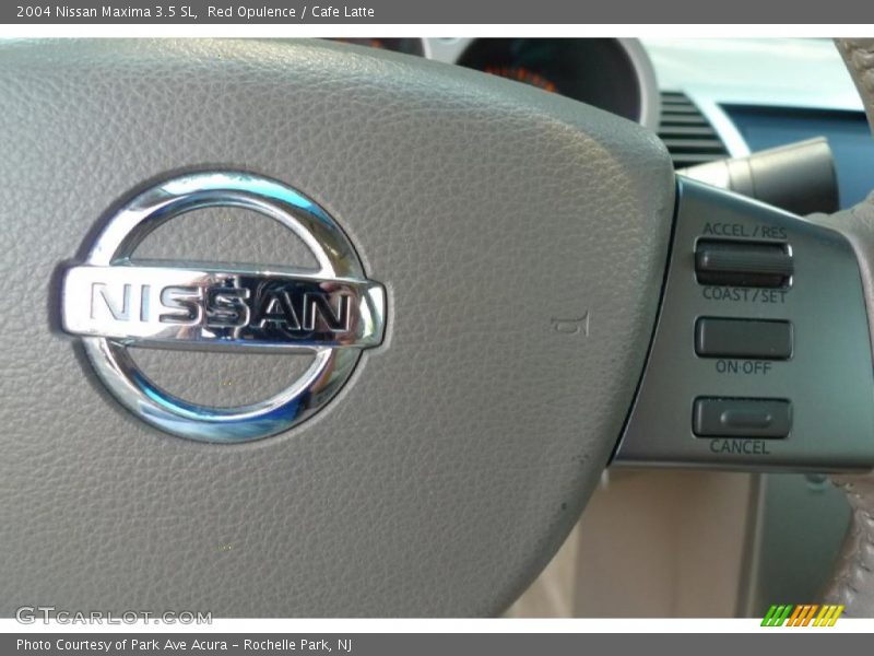 Red Opulence / Cafe Latte 2004 Nissan Maxima 3.5 SL