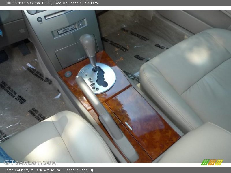 Red Opulence / Cafe Latte 2004 Nissan Maxima 3.5 SL