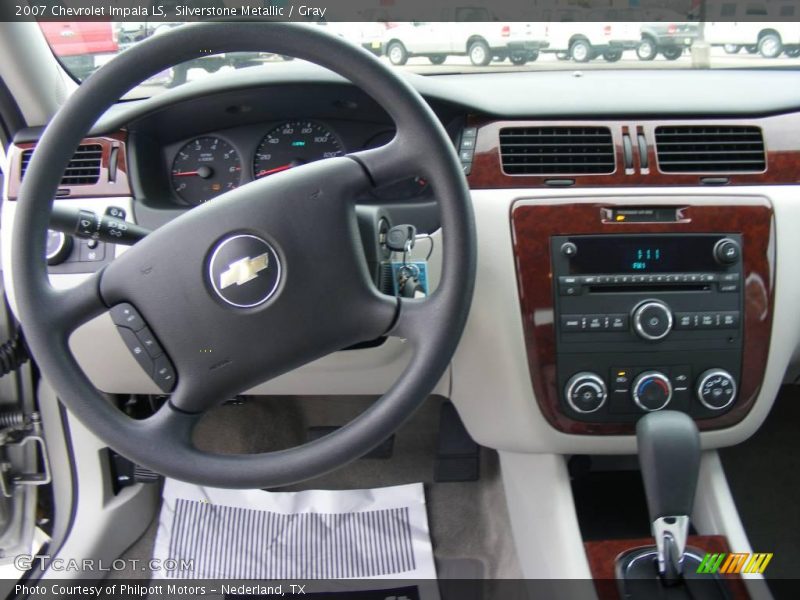 Silverstone Metallic / Gray 2007 Chevrolet Impala LS